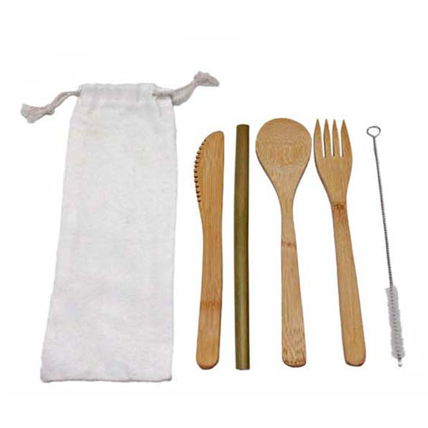 Basic Bamboo Cutlery Set (FW-111)