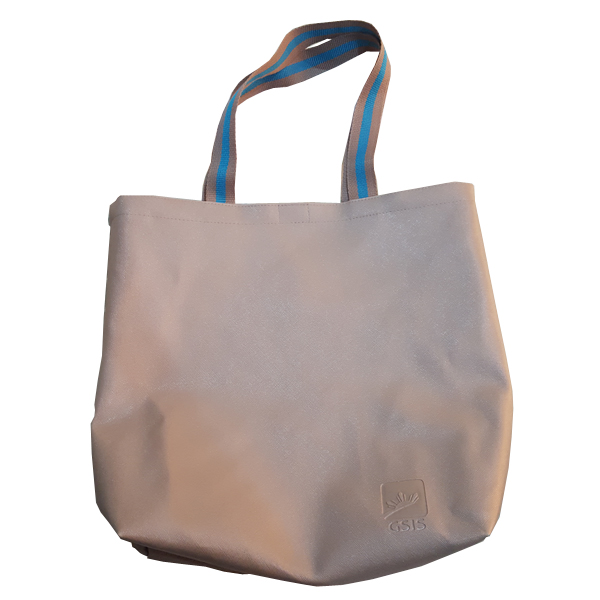 Custom Leather Tote Bag with Colored Lining