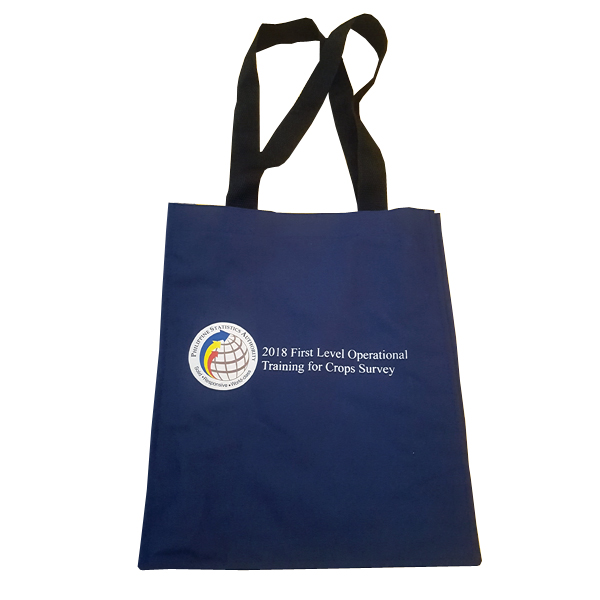 Custom Flat Tote Bag (Contrast Handles)
